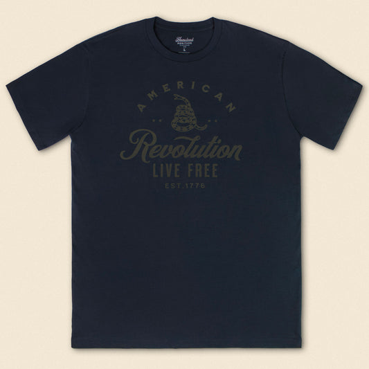REVOLUTION T-SHIRT - NAVY