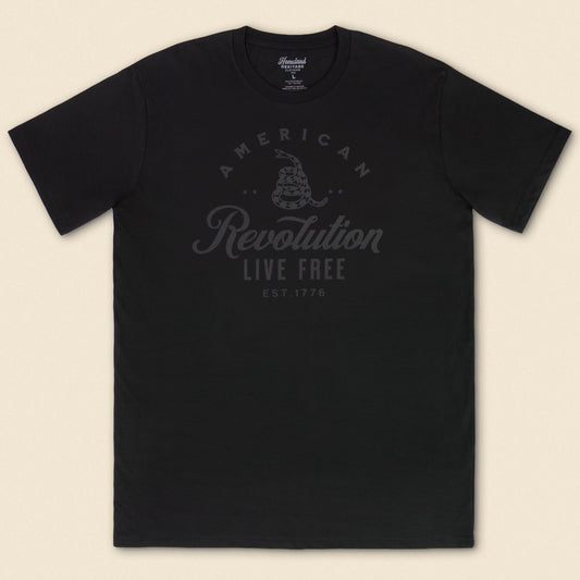 REVOLUTION T-SHIRT - BLACK