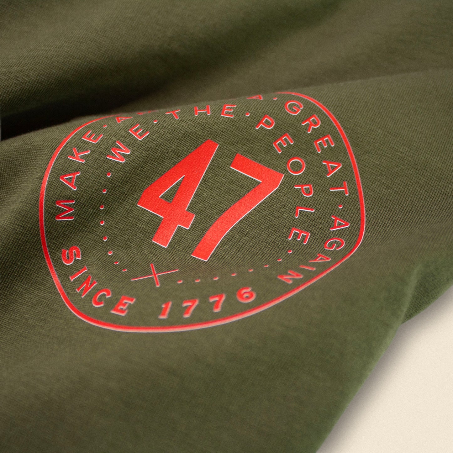 FOURTY-SEVEN T-SHIRT - ARMY GREEN