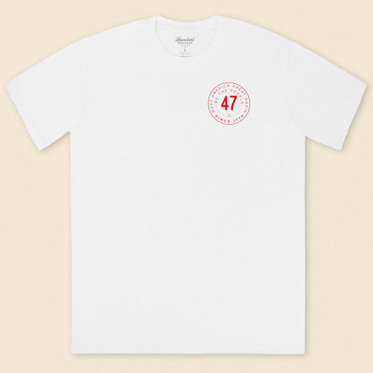 FOURTY-SEVEN T-SHIRT - WHITE