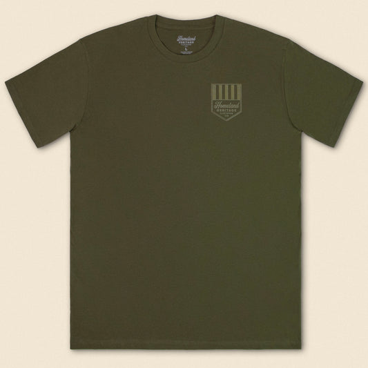 HOMELAND T-SHIRT - ARMY GREEN