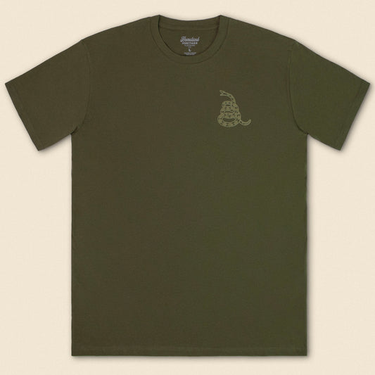 GADSDEN T-SHIRT - ARMY GREEN